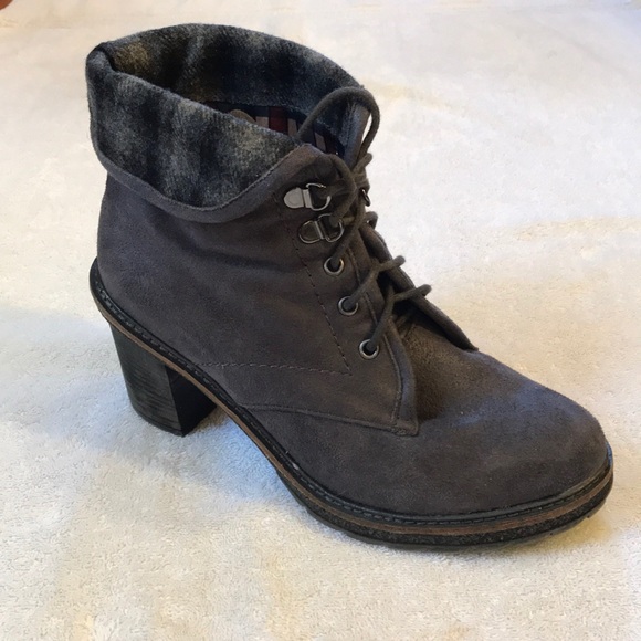 White Mountain Boots - gray size 8 1/2 - Picture 2 of 8